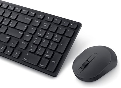Dell Pro KM555 Sessiz Kablosuz Set Siyah