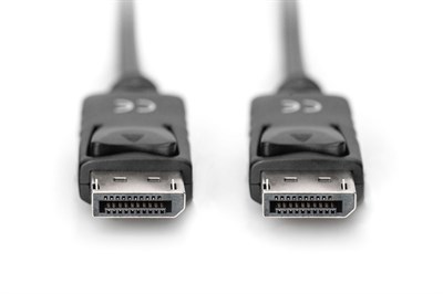 Digitus DisplayPort Kablo Siyah (2m) 4K