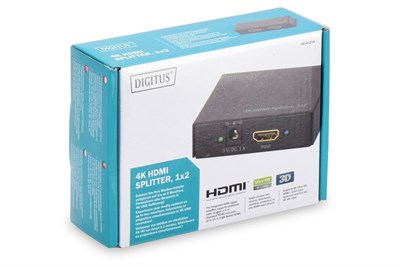 Digitus HDMI Çoklayıcı (1 Giriş 2 Çıkış)