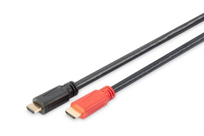 Digitus HDMI Kablo Altın Uçlu Siyah (15m) 4K