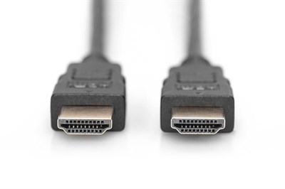 Digitus HDMI Kablo Altın Uçlu Siyah (3m) 4K