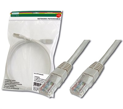 Digitus Patch Kablo Cat5E Gri (3m)