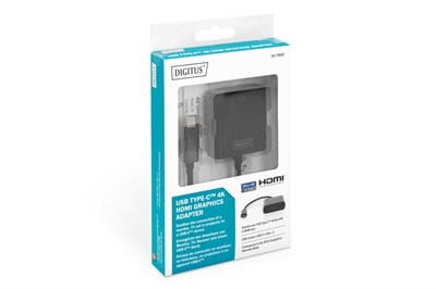 Digitus Type-C Erkek to HDMI Dişi Çevirici (4K)