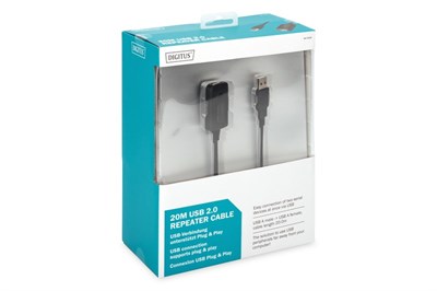 Digitus USB 2.0 Uzatma Kablosu (20m)