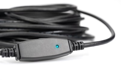 Digitus USB Uzatma Kablosu Siyah (20m)