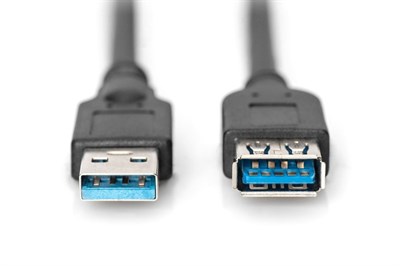Digitus USB Uzatma Kablosu Siyah USB 3.0 (1.8m)