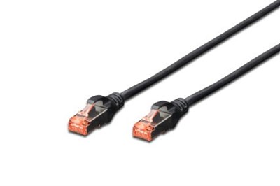 Digitus Zırhlı Patch Kablo Cat6 Siyah (3m)