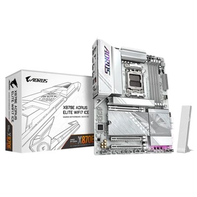 Gigabyte X870E Aorus Elite Wifi 7 ICE D5 AM5 TypeC