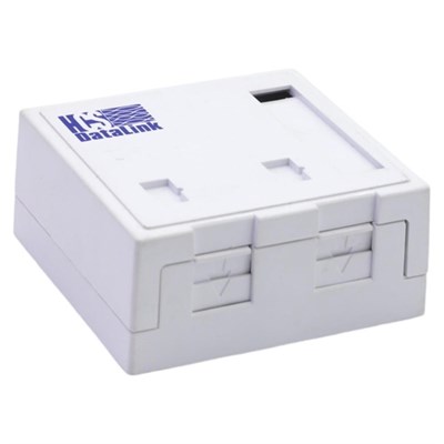 HCS 2 Port Sıva Üstü  Boş Priz Kutusu (WMM-00203)