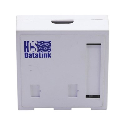 HCS 2 Port Sıva Üstü  Boş Priz Kutusu (WMM-00203)