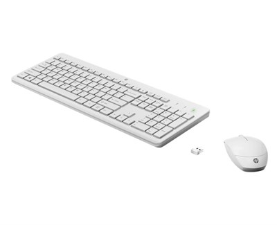 HP 230 Kablosuz Set Beyaz (3L1F0A)