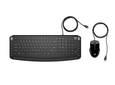 HP Pavilion 200 Kablolu Set Siyah (9DF28AA)