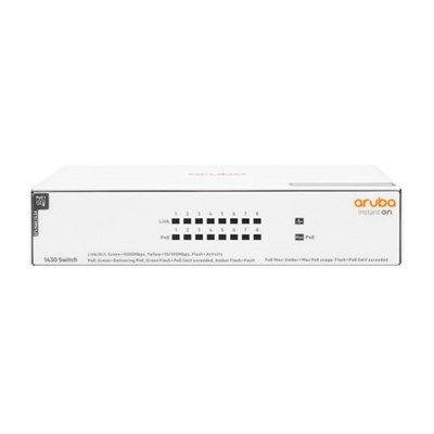 HPE Aruba Instant On 1430-8Port PoE (64W) (R8R46A)