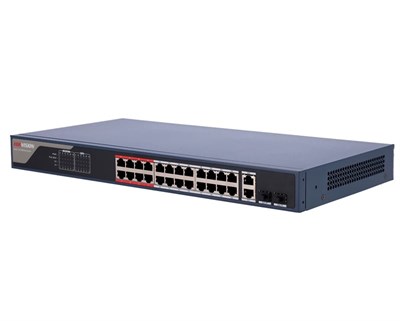 Hikvision 24 Port Yönetilebilir 10/100Mbps