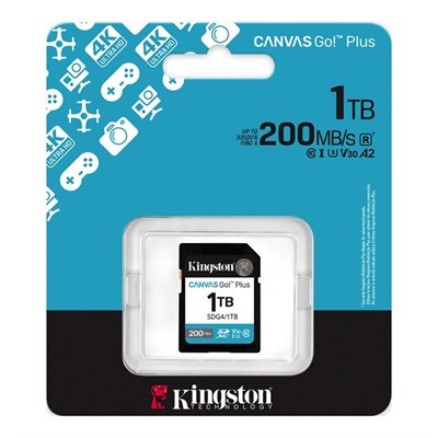 Kingston 1TB SDXC Gen4 200MB/s SDG4/1TB