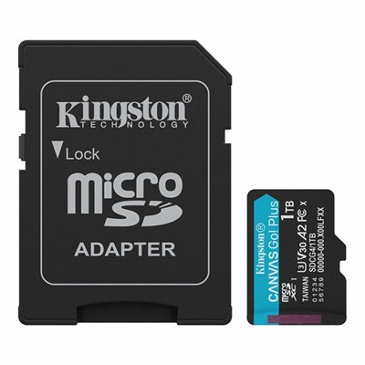 Kingston 1TB mSDXC CanvasGo+ 200MB SDCG4/1TB