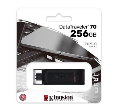Kingston 256G DT70 Usb-C DT70/256GB
