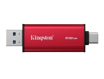 Kingston 512GB USB-A & USB-C Taşınabilir SSD