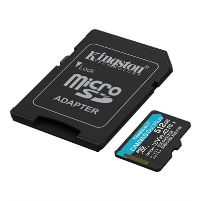 Kingston 512GB mSDXC CanvasGo+ 200MB SDCG4/512GB