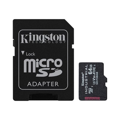 Kingston 64GB Micro SDXC Endüstriyel SDCIT2/64G