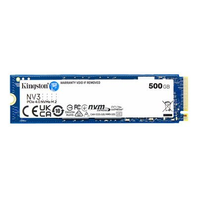 Kingston SNV3S 500GB M.2 NVMe SSD (5000-3000MBs)