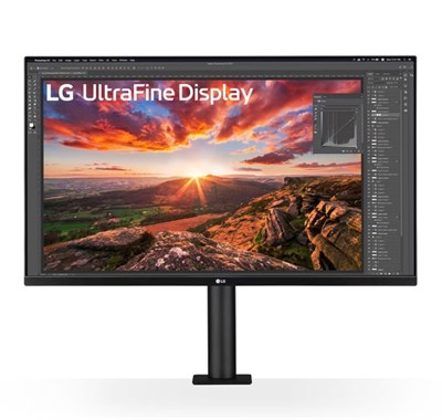 LG 31.5 32UN880K-B 4K Ergonomik Stand IPS
