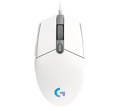 Logitech G G102 Lightsync Kablo Gaming Mouse Beyaz