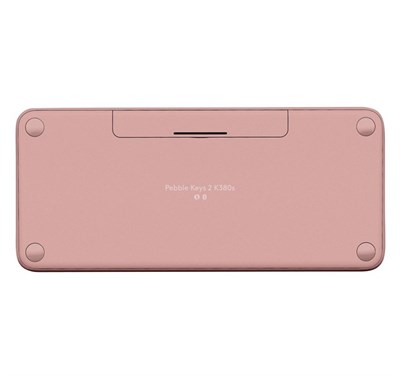 Logitech K380s Çakıl Tuşlu Bluetooth Klavye Pembe