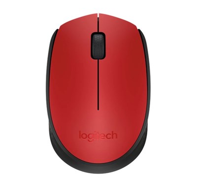 Logitech M171 Kablosuz Mouse Kırmızı 910-004641