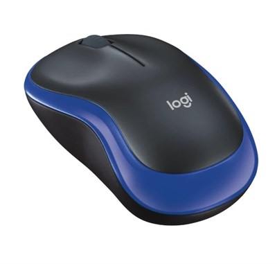 Logitech M185 Kablosuz Mouse Siyah-Mavi 910-002236