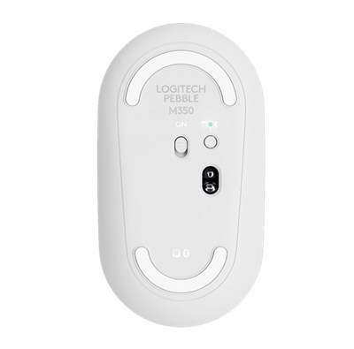 Logitech M350s Pebble 2 Bluetooth Mouse Beyaz