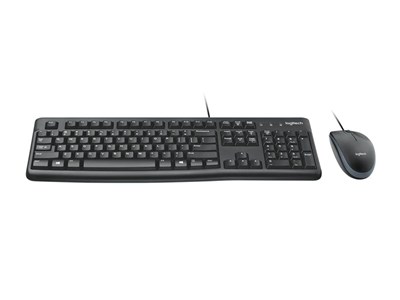 Logitech MK120 Kablolu Set (920-002560)