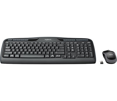 Logitech MK330 Kablosuz Set Siyah (920-003988)