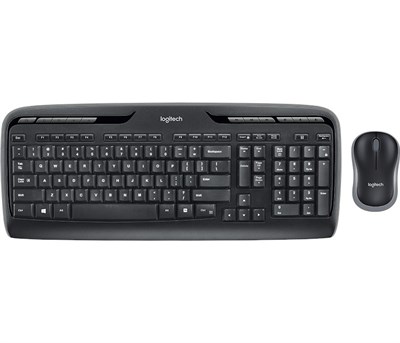 Logitech MK330 Kablosuz Set Siyah (920-003988)