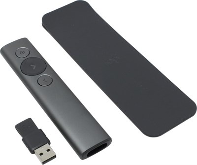 Logitech Sunum Kumandası Spotlight Siyah-Gri Renk