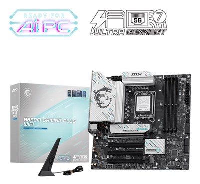 MSI B860M Gaming Plus Wifi D5 1851P Hdmi Dp Type-C