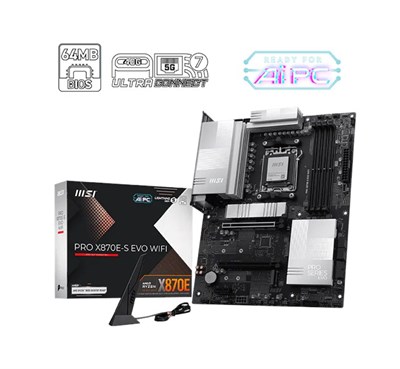 MSI PRO X870E-S EVO WIFI AM5 Ryzen D5 Hdmi Type-C