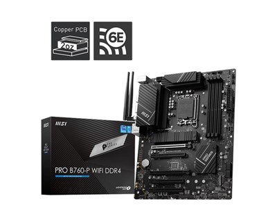 MSI Pro B760-P Wifi D4 1700P Hdmi Dp