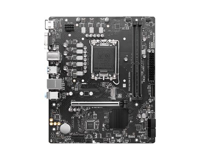 MSI Pro H610M-E D4 1700P Vga Hdmi