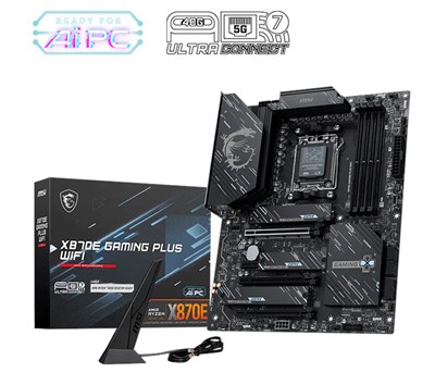 MSI X870E Gaming Plus Wifi AM5 Ryzen D5 Type-C
