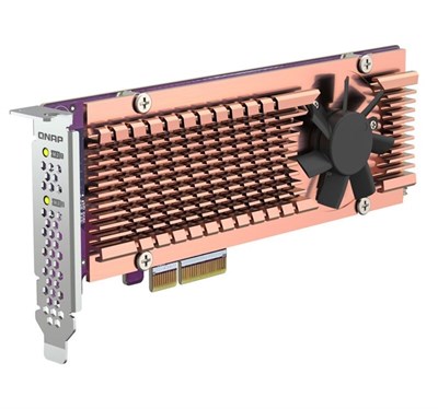 Qnap QM2-2P-344A Dual M.2 PCIe SSD Kart