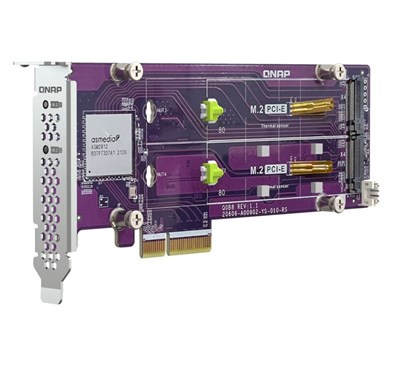 Qnap QM2-2P-344A Dual M.2 PCIe SSD Kart