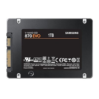 Samsung 870 Evo 1TB 2.5 SATA SSD (560-530MB/s)