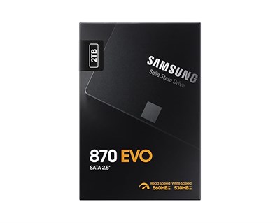 Samsung 870 Evo 2TB 2.5 SATA SSD (560-530MB/s)