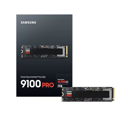 Samsung 9100 Pro 1TB M.2 NVMe (14700/13300MB/s)