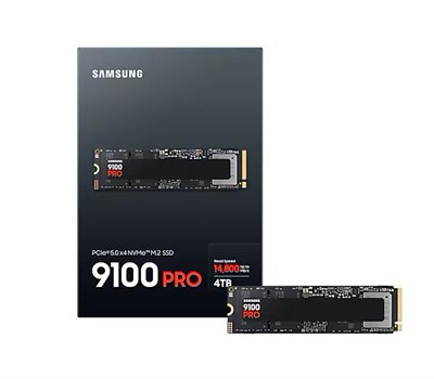 Samsung 9100 Pro 4TB M.2 NVMe 14700/13400MB/s