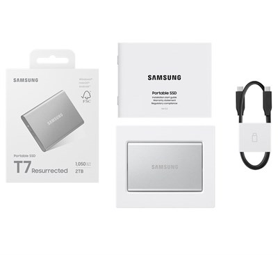 Samsung T7R 2TB Usb 3.2 Gen 2 Type-C Gri