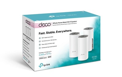 Tp-Link DECO-E4-3P Mesh 3lü Router