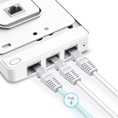 Tp-Link Omada EAP615-WALL AX1800 Duvar AccessPoint