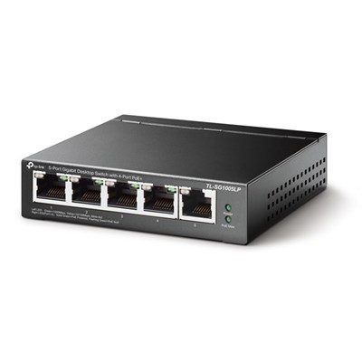Tp-Link TL-SG1005LP 5 Port Gigabt 4Port Poe Switch